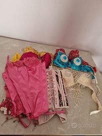 Set guepiere corsetto danza ventre 
