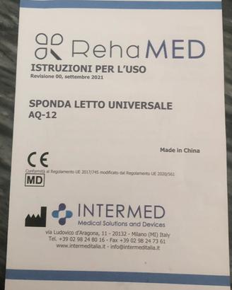 Sponde per anziani da letto matrimoniale