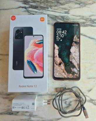 Redmi Note 12 con scatola 256gb e 8gb RAM