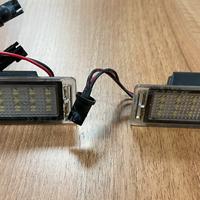 Placchette con Led luci targa