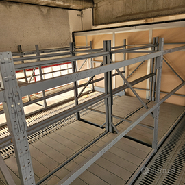 Scaffali, scaffalatura industriale,soppalco
