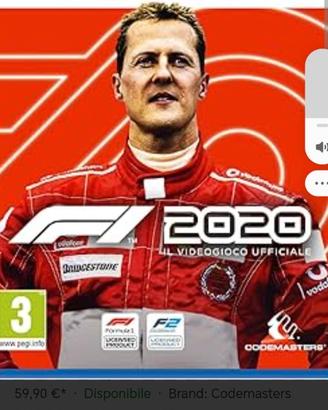 F1 2020 edizione Schumacher