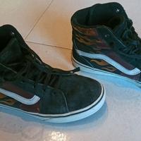 Scarpe Vans Ua Sk8-Hi Flame tg.36
