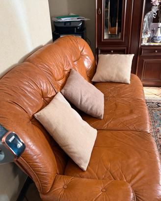 Divano vintage in pelle