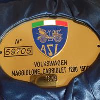Maggiolone cabrio come nuovo 