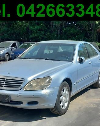 Ricambi MERCEDES CLASSE S 320 benzina 220 - 112944