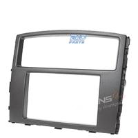 CORNICE NERA RADIO 2-DIN PER MITSUBISHI