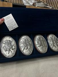 4 stagioni angeli -Oggetti in argento