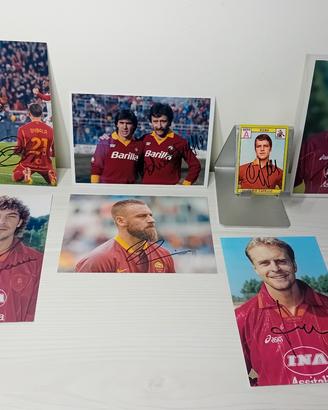  AUTOGRAFI FOTO CALCIATORI ORIGINALI