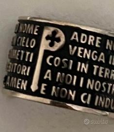Anello Padre Nostro Tuum