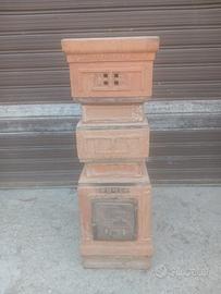 Antica stufa in terracotta metà 900