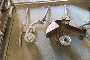 forcella piaggio ape originale anni 50 60 foca ant