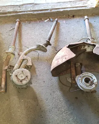 forcella piaggio ape originale anni 50 60 foca ant