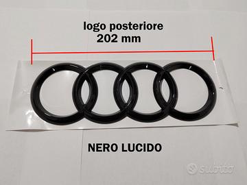 stemma audi posteriore 202 mm anelli logo emblema