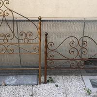 letto in ferro battuto 