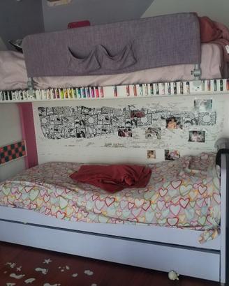 letto a soppalco per cameretta 