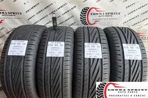 4 PNEUMATICI 215/55 R16 UNIROYAL ESTIVE 90%