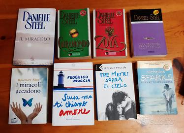 Libri steel, moccia,sparks e vari