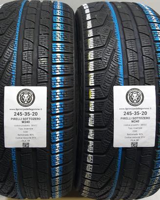 2 GOMME 245 35 20 PIRELLI A38502