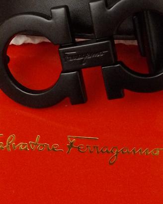Cintura nera Salvatore Ferragamo UNISEX 