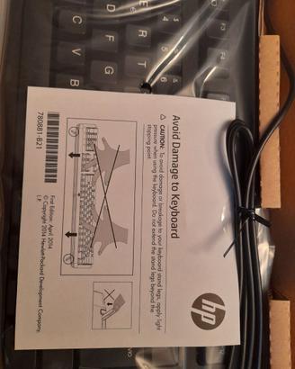Tastiera PC HP Nuova Cablata Layout ITA