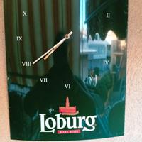 Orologio birra loburg