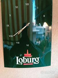 Orologio birra loburg