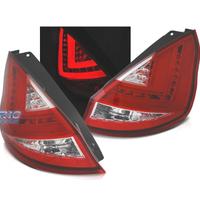 FANALI FORD FIESTA MK7 12-17 BARRE LUMINOSE ROSSO 