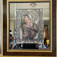 Quadro “Madonna con bambino”
