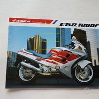 Honda CBR 1000 F 1990 depliant ITALIANO moto epoca