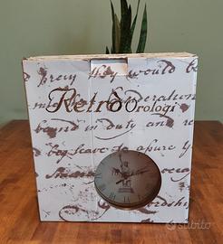 Orologio retrò da parete 