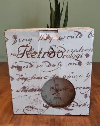 Orologio retrò da parete 