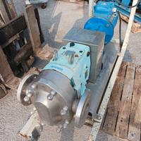 Pompa per alimenti su carrello