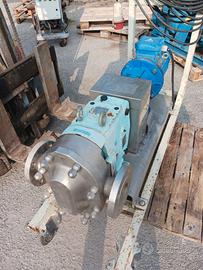 Pompa per alimenti su carrello