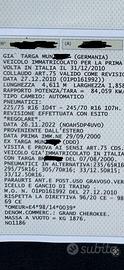 Jeep WJ 4.7 v8 con omologazioni