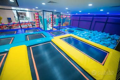 Fabbrica Parco Giochi Trampoline Park per Famiglie