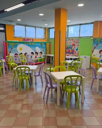 Attività sala festa parco giochi