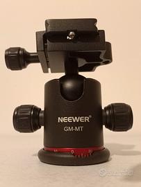 NEEWER Testa a sfera panoramica 360° in metallo