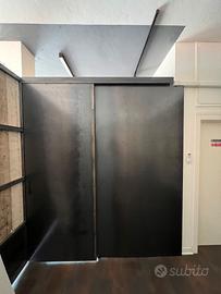 porte scorrevoli ferro, industria, negozio, casa