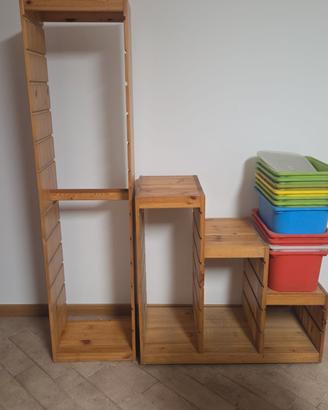 Mobile contenitore Trofast Ikea in pino
