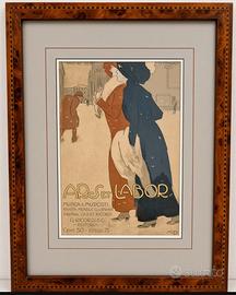stampa originale Ars et Labor 1910