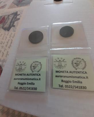 Lotto 2 monete  Regno Lombardo-Veneto 