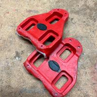 Tacchette KEO CLEAT set kit due pezzi rosse LOOK