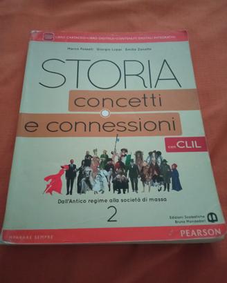 Storia Concetti e Connessioni 2 (9788869101441)