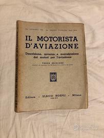 Il motorista d’aviazione ed. Hoepli 1934