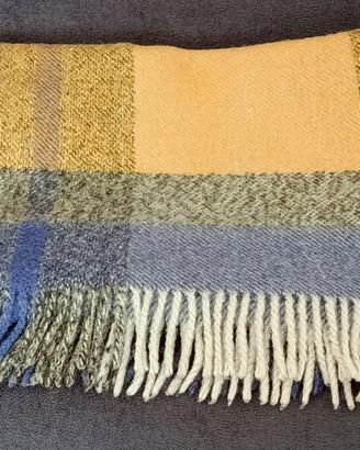 Plaid Frette tipo scozzese di pura lana vergine