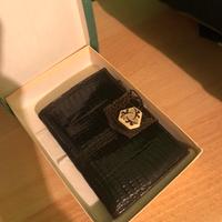 Portafoglio in coccodrillo