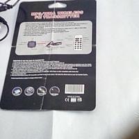 Mp3/wma wiriless fm transmitter car remote control