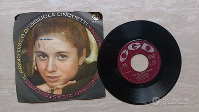 45 giri G. Cinquetti Penso alle cose perdute