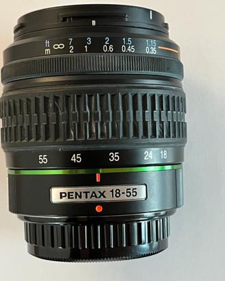 Obiettivo Zoom Pentax 18/55
